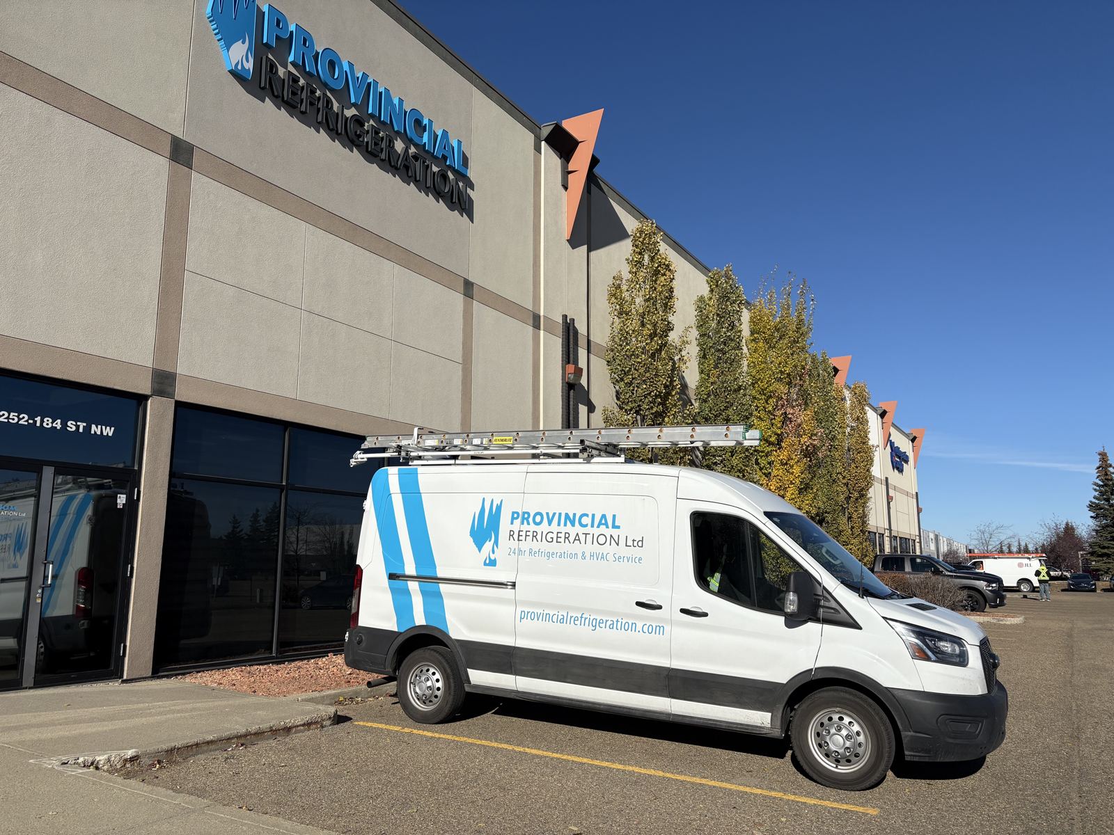 Branded service van