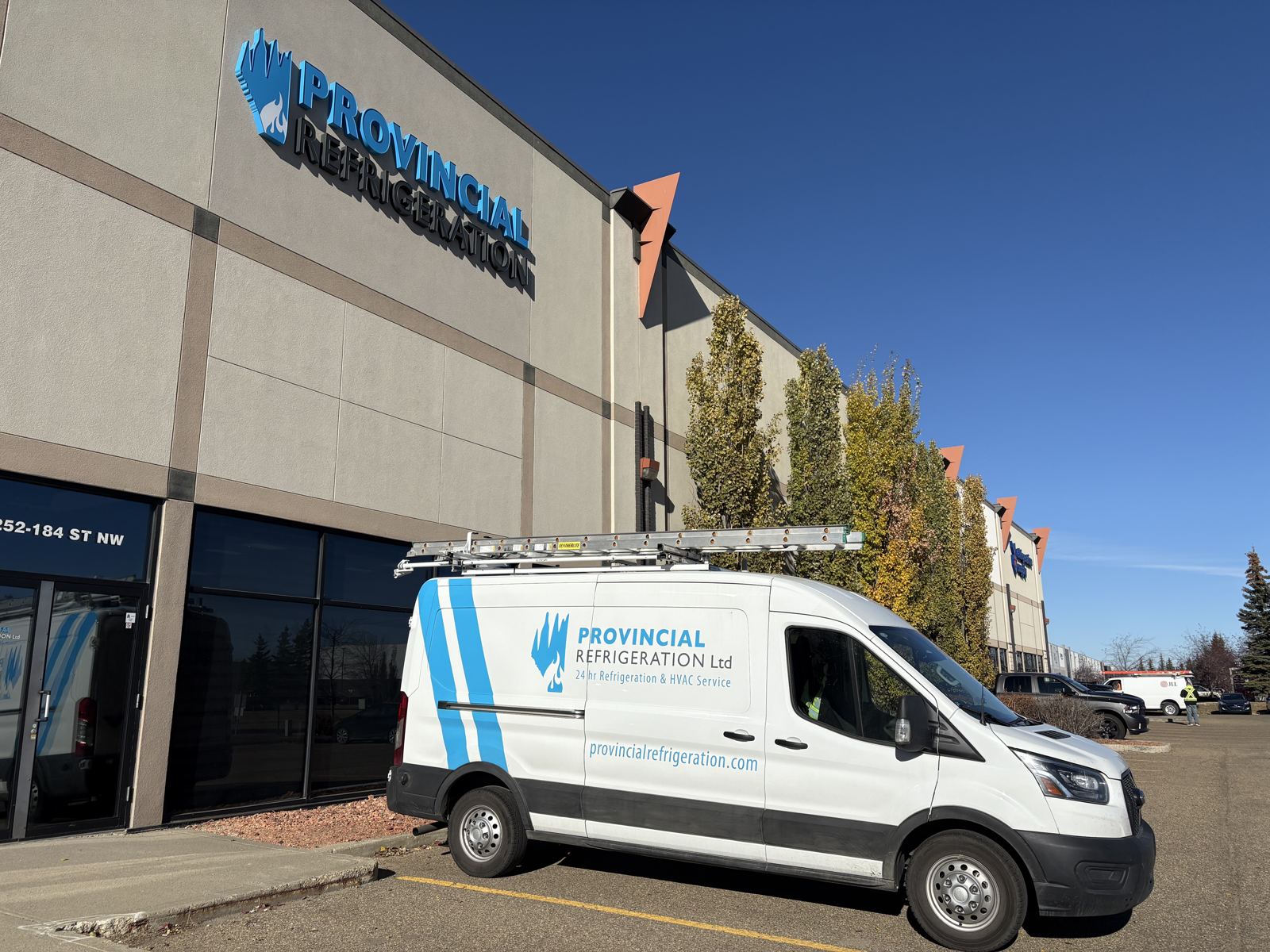Branded service van