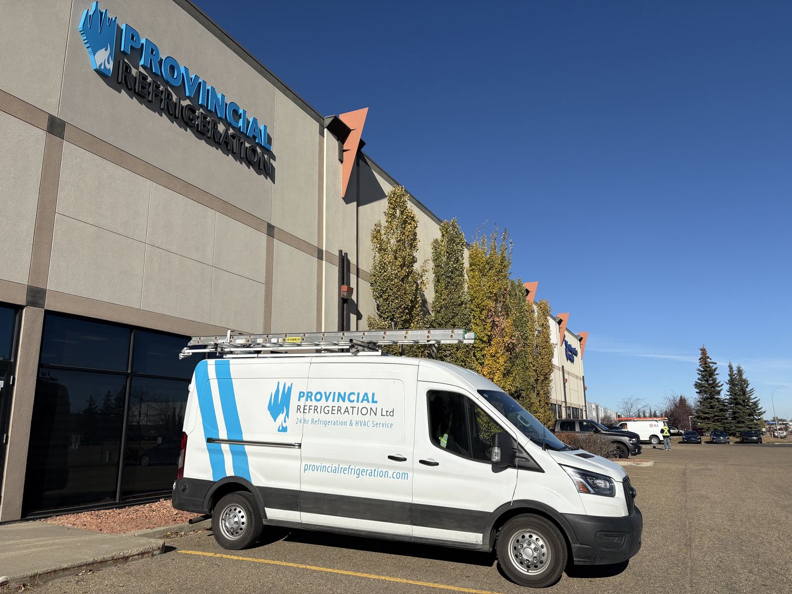Branded service van