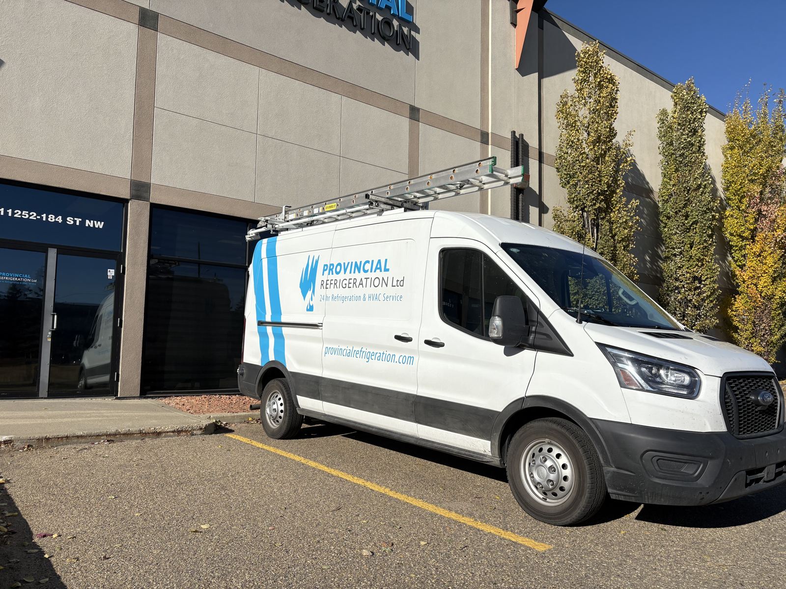 Branded service van