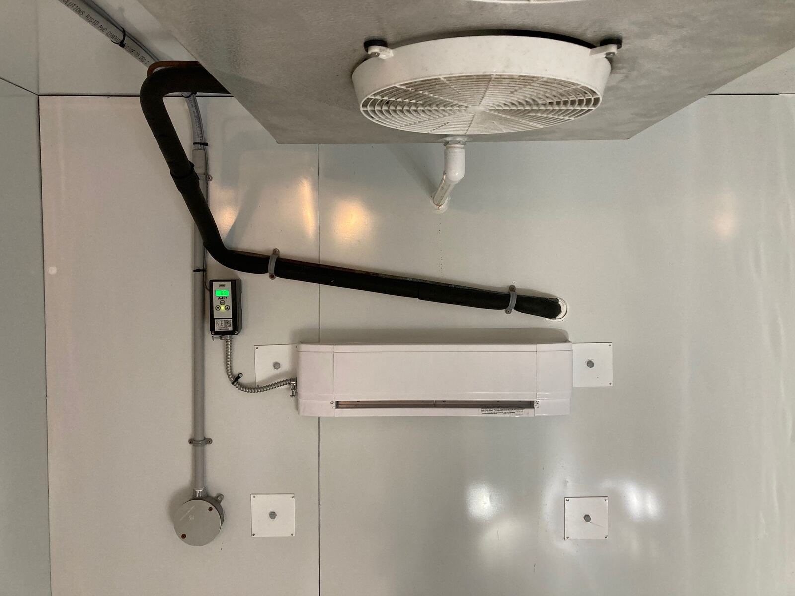 Chill room cooling install