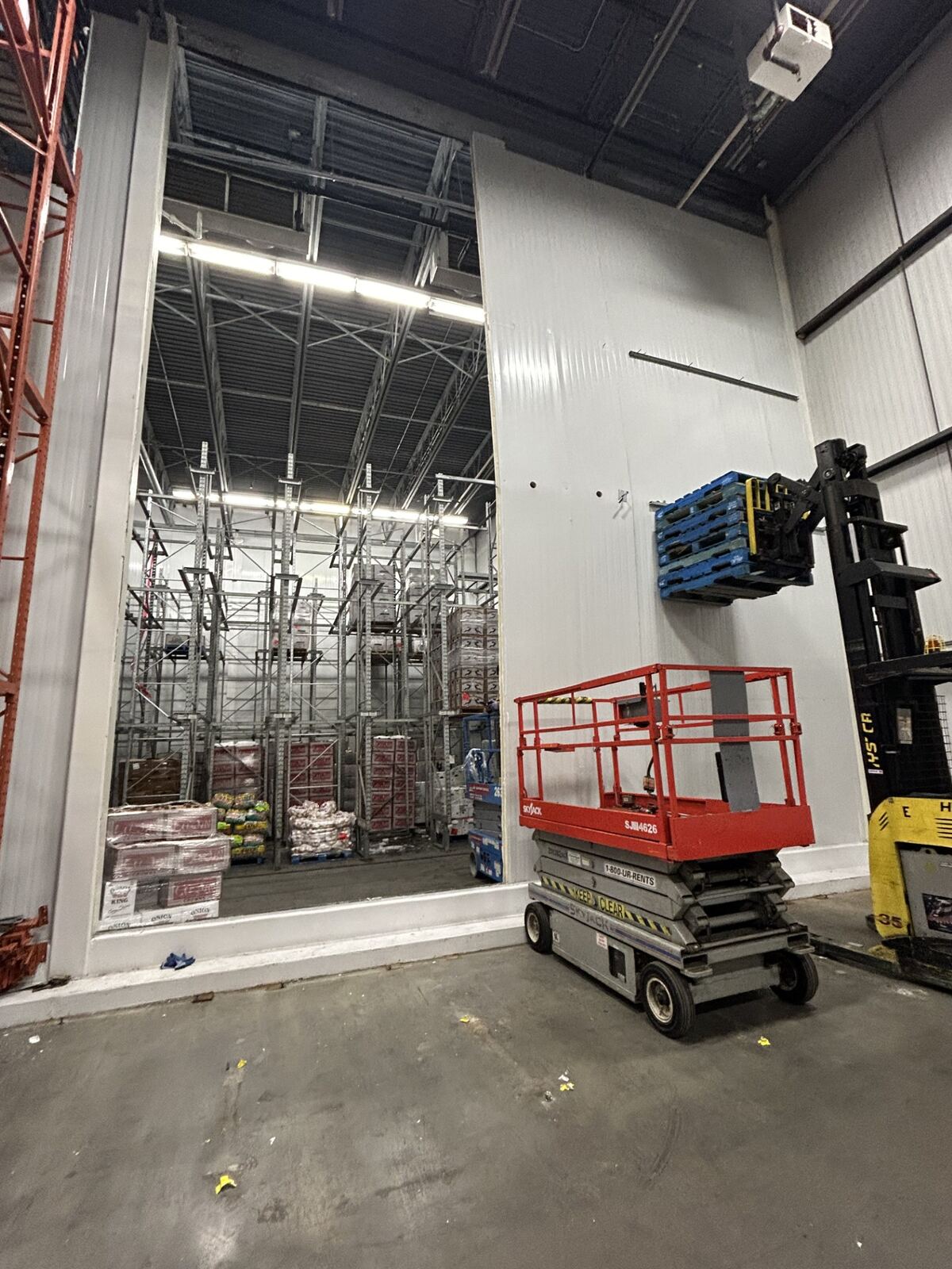 Commercial water heaters boiler room