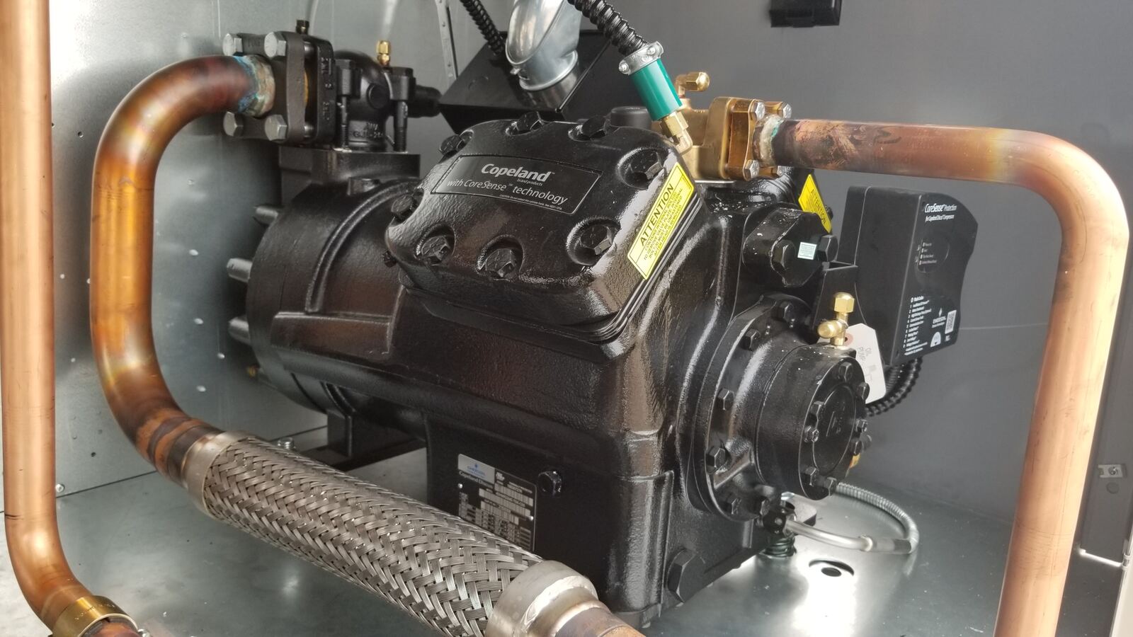 Copeland compressor close-up