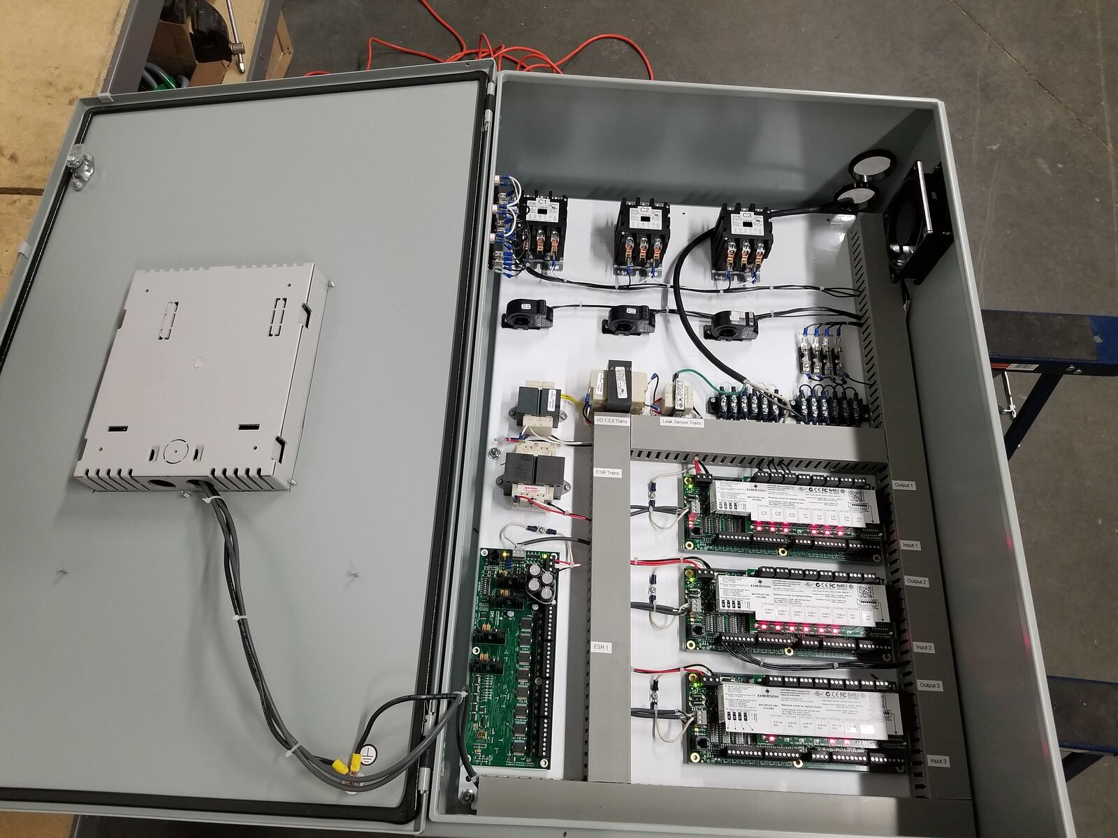 Refrigeration control panel