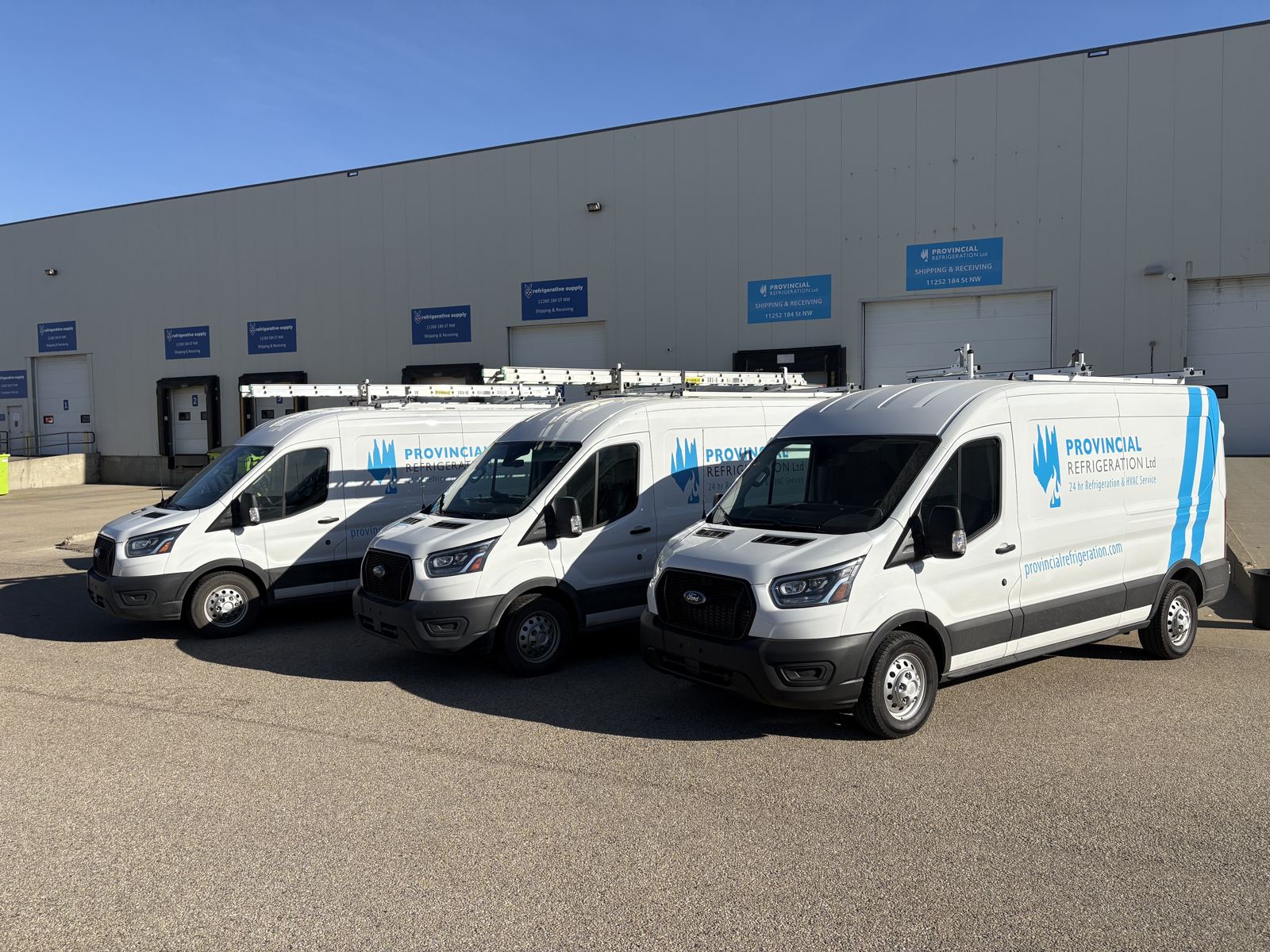 Service fleet warehouse