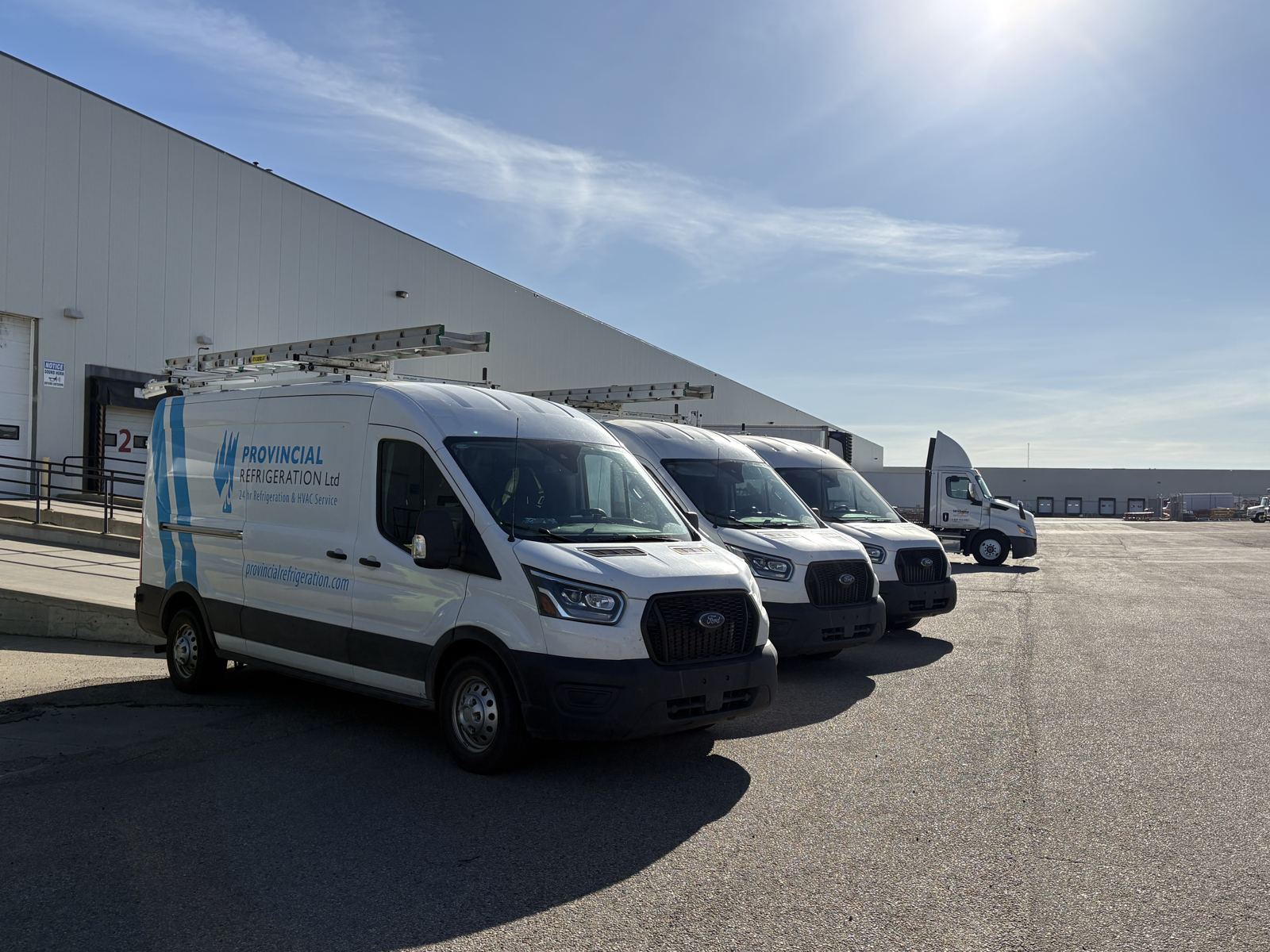 Service fleet warehouse