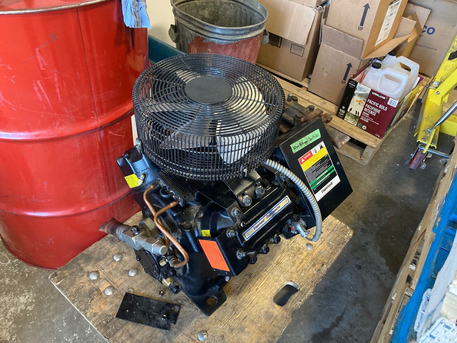 Used compressor unit