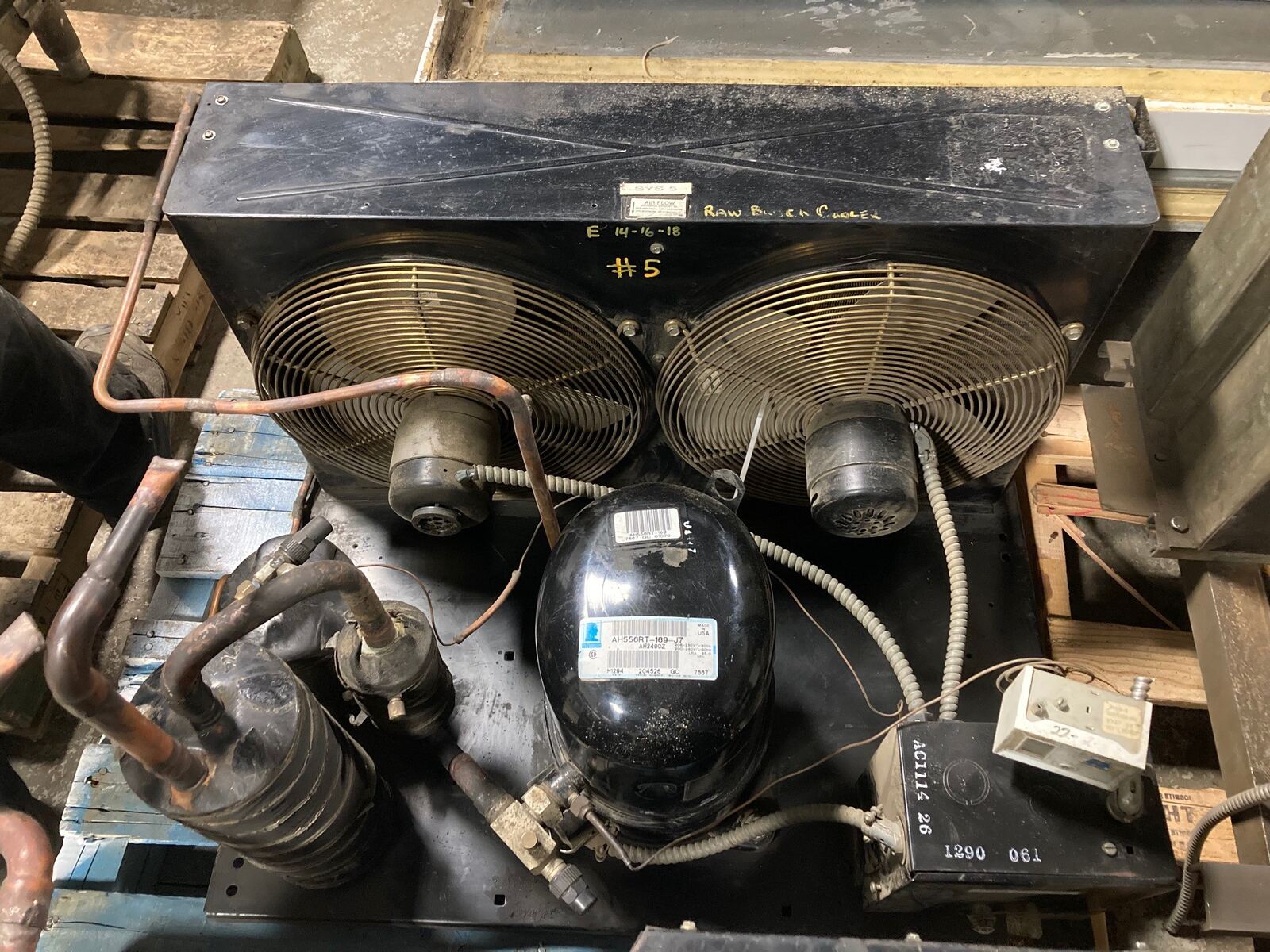 Used condensing unit